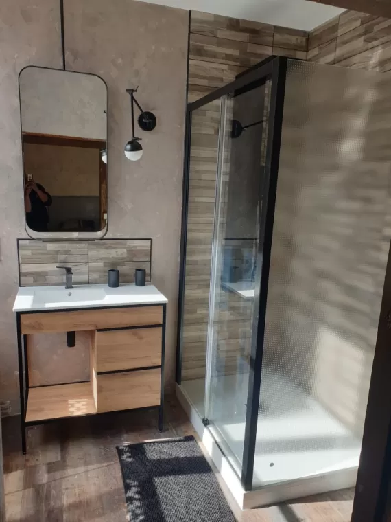 Réfection de salle de bain à Chantelle, Saint-Pourçain-sur-Sioule, Mension Pasquet
