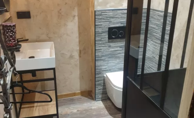 Réfection de salle de bain à Chantelle, Saint-Pourçain-sur-Sioule, Mension Pasquet