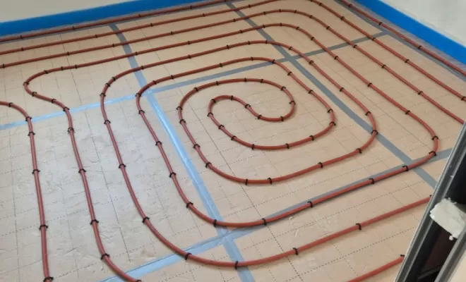 Réalisation d'un planchant chauffant à Saint Pont, Saint-Pourçain-sur-Sioule, Mension Pasquet